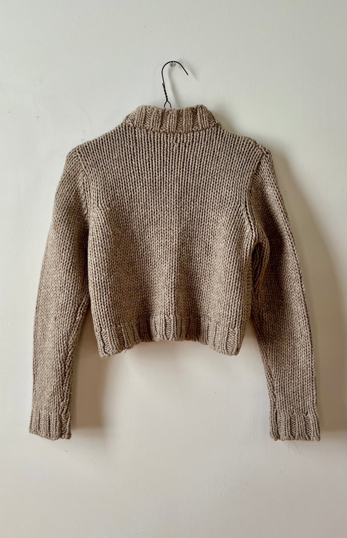 Chunky Crop ~ Knit Sweater